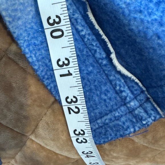 FREE PEOPLE Beige and Blue Jacket-wear alone or as a layer! Super soft & stylish - Picture 6 of 10